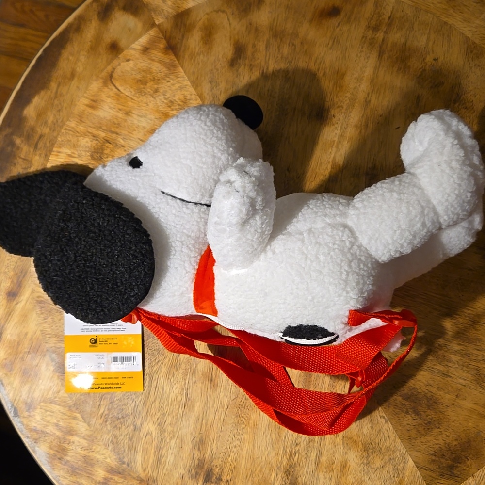 Peanuts Snoopy Plush Backpack - Picture 3 of 8